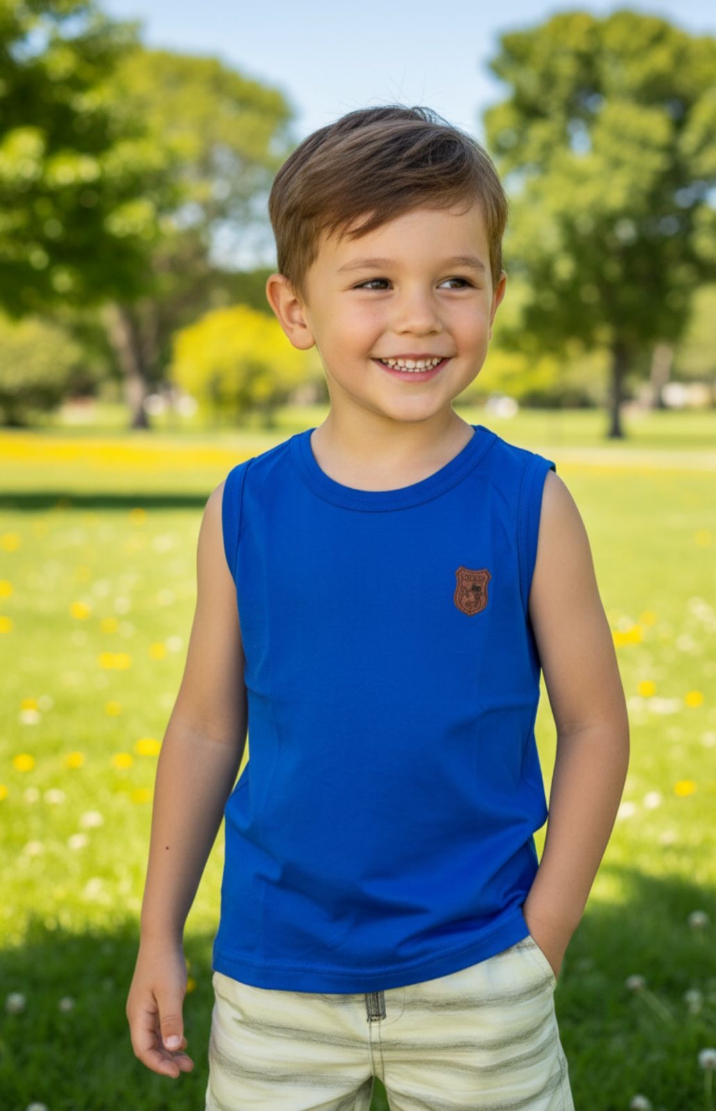 Regata infantil lisa