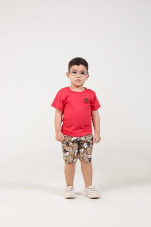 Conjunto masculino de manga