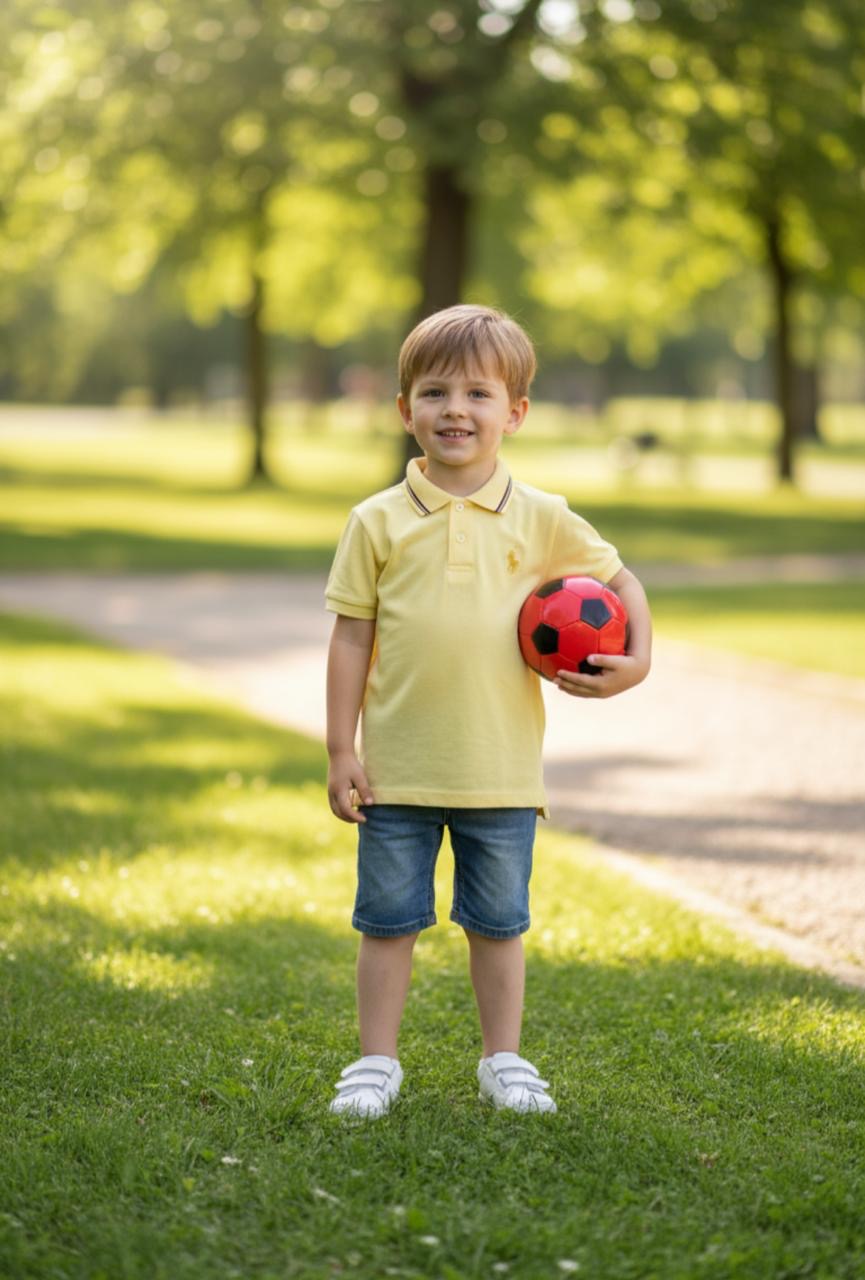 Camisa polo infantil - Imagem 2