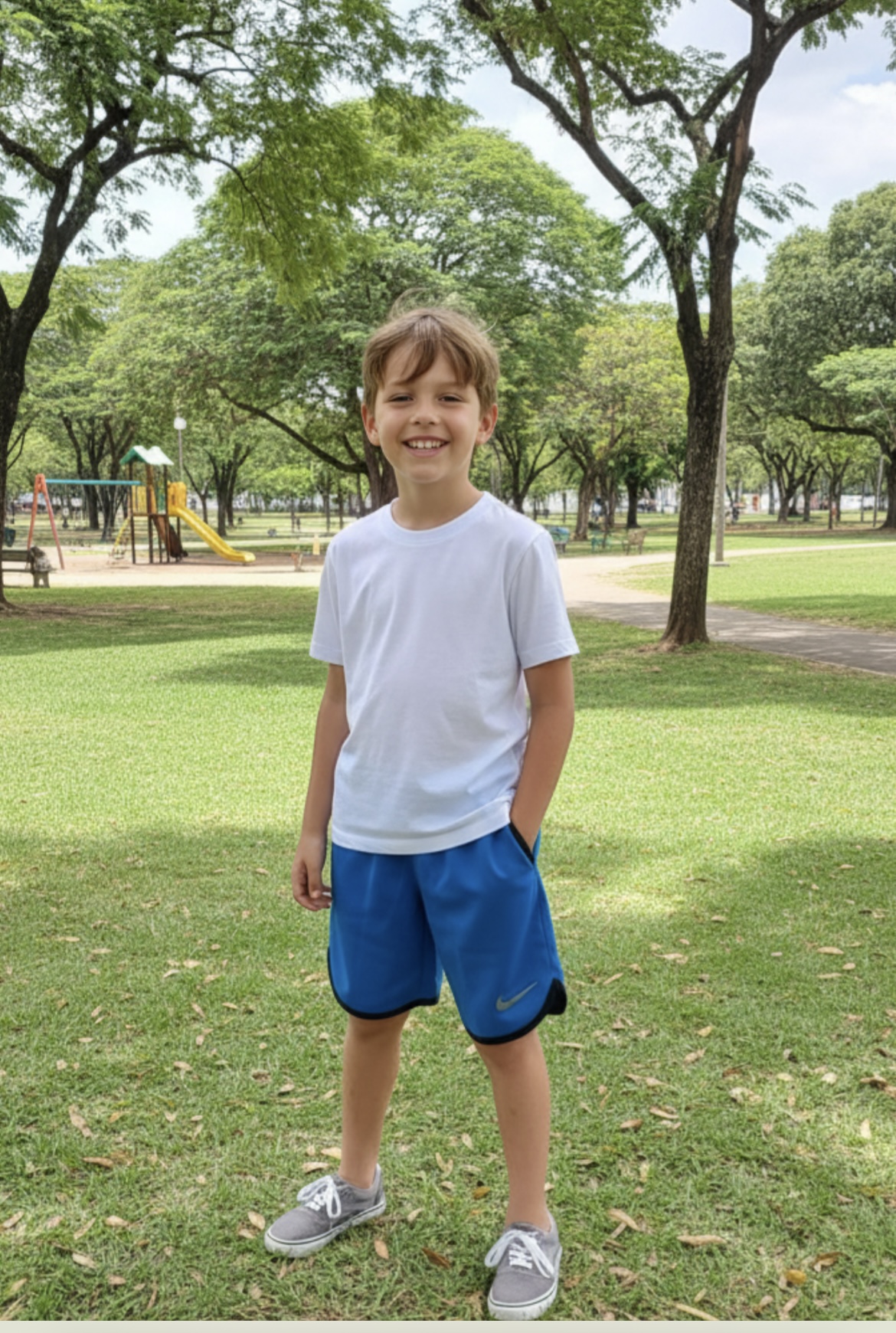 Shorts infantil chimpa