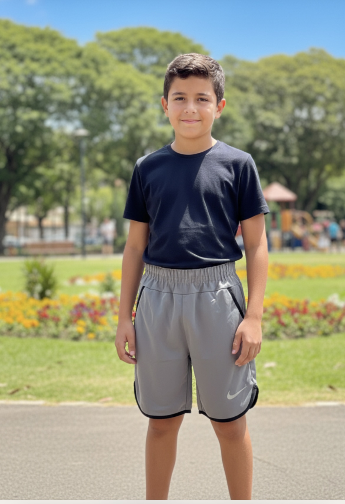 Shorts infantil chimpa - Imagem 3