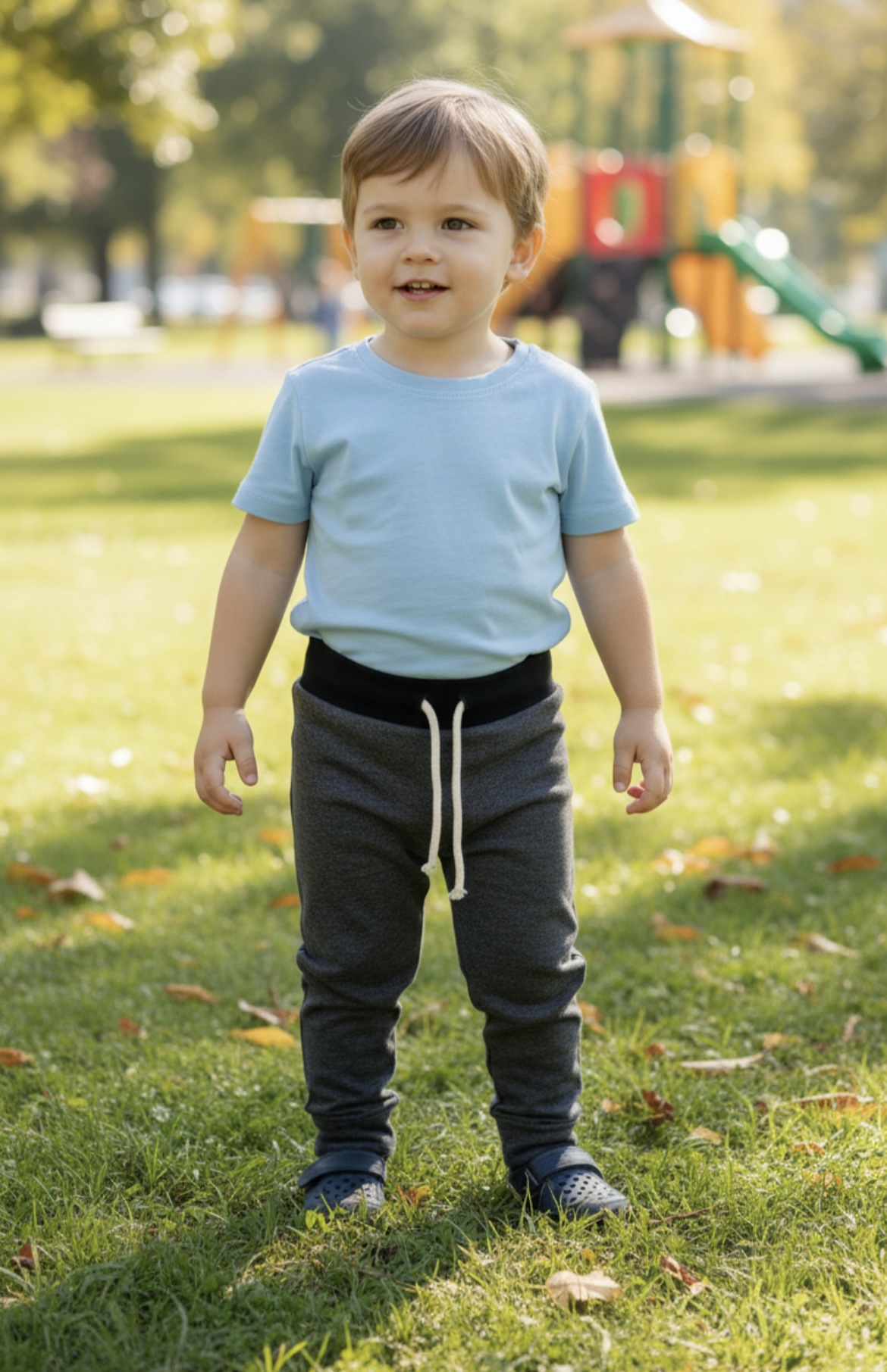 Calça infantil de moletinho masculino - Imagem 3